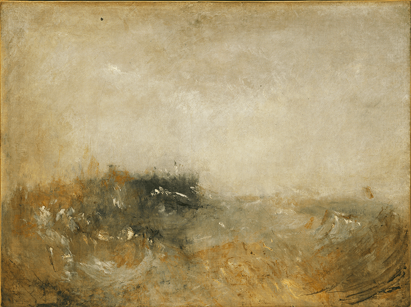 Joseph Mallord William Turner Rough Sea