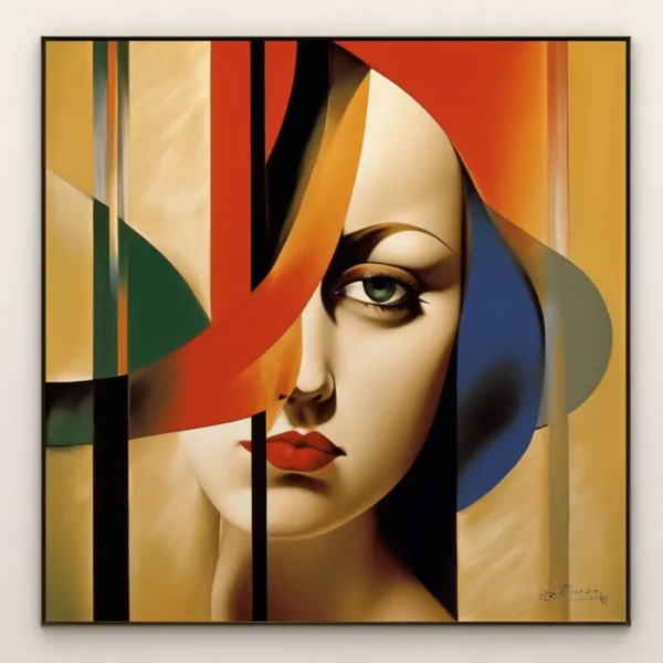 Abstract Lady 2 - Andrew Conway-Hyde Fine Art