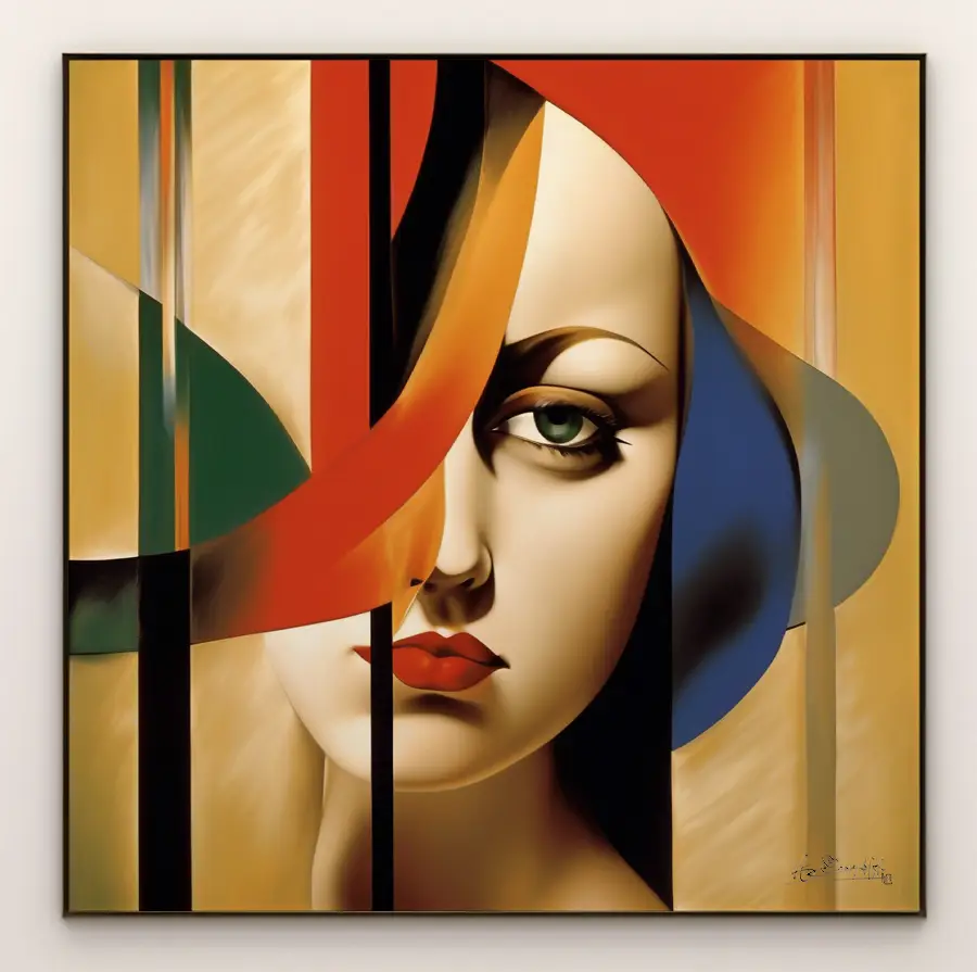 Abstract Lady 2 - Andrew Conway-Hyde Fine Art