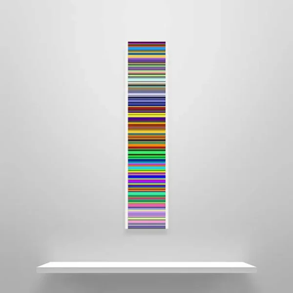 Colour Lines - Fine Art Sculpture