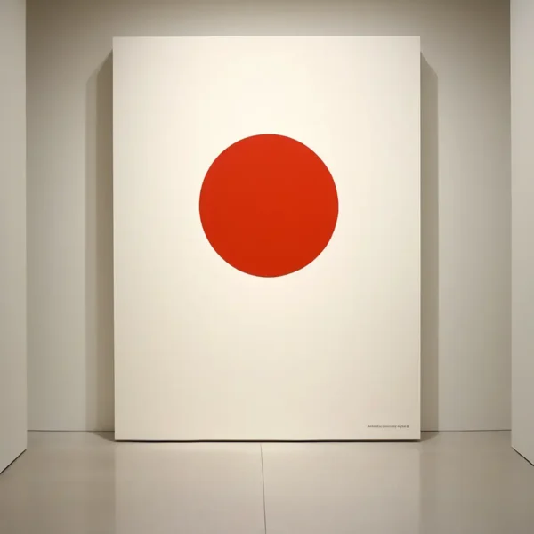 Crimsonm Circle - Andrew Conway-Hyde - Fine-Art